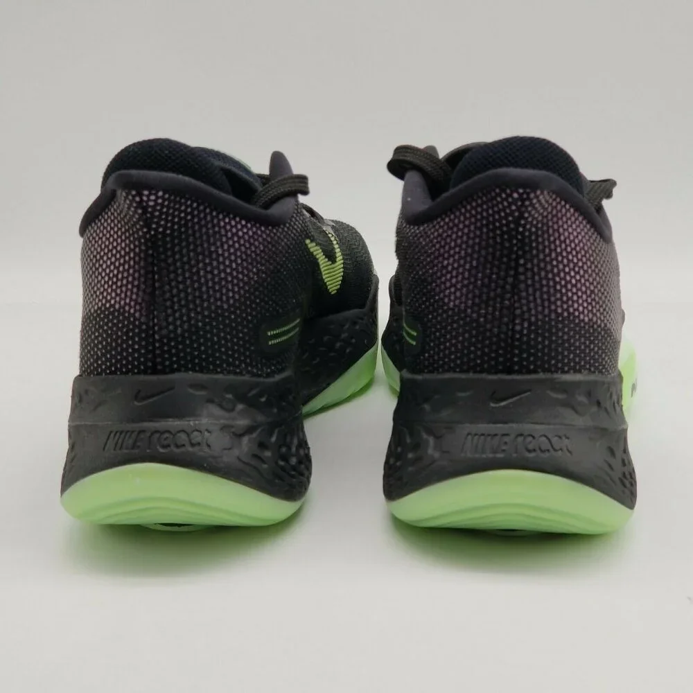Nike Air Zoom BB NXT Dangerous Mens 4.5 Black Green Basketball‎ Shoes CK5707-001